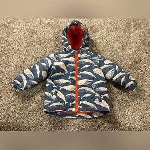 12/18 mo baby boden lined jacket. Midweight. Euc.